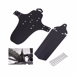 2Pcs/Set Bike Bicycle Cycling Front Rear Fenders Splash Guard Mudguard