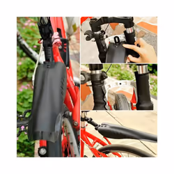 2Pcs Bicycle Mountain Bike Cycling Front Rear Fenders Splash Guard Mudguard