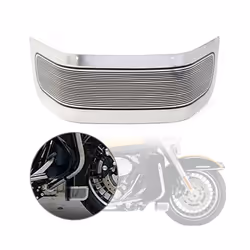 Chrome Motorcycle Front Fender Trim Skirt For Harley Touring Road King