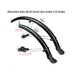 2pcs/set 26 27.5 inch Bicycle Mud Guard for Mountain Bike Wings Double