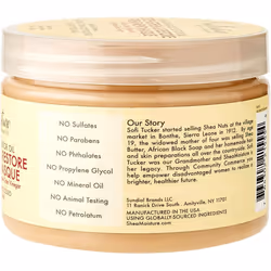 Shea Moisture amaican Black Castor Oil Strengthen Grow and Restore Treatment Masque, 12oz