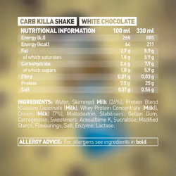 Grenade Carb Killa High Protein Chocolate 330ml - Pack Of 4