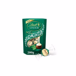 Lindt Lindor Dark Mint Chocolate Truffles 200g - Pack Of 1