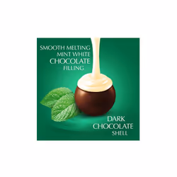 Lindt Lindor Dark Mint Chocolate Truffles 200g - Pack Of 4