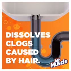 6 x Mr Muscle Sink & Drain Gel, 500ml