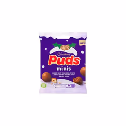 Cadbury Dairy Milk Chocolate Mini Puds Bag 73g - Pack Of 4