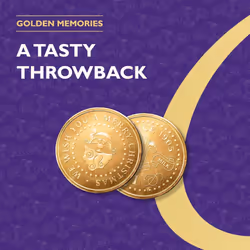 Cadbury Dairy Milk Chocolate Xmas Coins Bag 70g - Pack Of 6