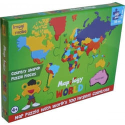 By The Buy World’s Largest Countries (ENG) foam puzzle