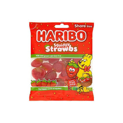 Haribo Squidgy  Strawbs - 160g - Pack Of 12