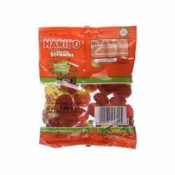 Haribo Squidgy  Strawbs - 160g - Pack Of 12