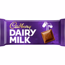 Cadbury Dairy Milk Chocolate Bar 110g (Pack of 21 Bars)