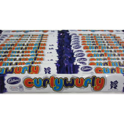 Cadbury's Curlywurly Chewy Caramel Chocolate - Full Box 60 Bars