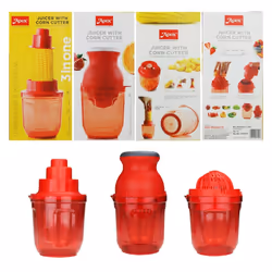 Orange Lemon Fruit Juicer Manual Press Squeezer Corn Stripper Peeler
