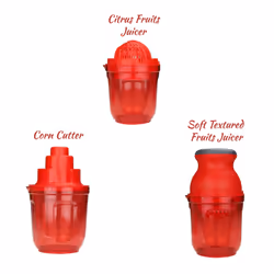 Orange Lemon Fruit Juicer Manual Press Squeezer Corn Stripper Peeler