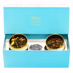 TGL Crafted Celebration (Teal) Tea Gift Box | Diwali gifting | Christmas Gifts Box |Corporate Gifts| New Year Gift |Healthy F ...