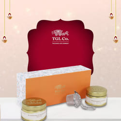 TGL Co. Crafted Celebration (Orange) Tea Gift Box | Diwali gifting | Diwali gift box | Diwali gift hamper | Christmas Gifts Box