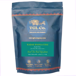 TGL Kadak Masala Chai Tea Black Tea (200 Grams) with Black CTC Tea, Cardamom, Ginger, Cloves, Cinnamon, Black Pepper, Bay Lea ...