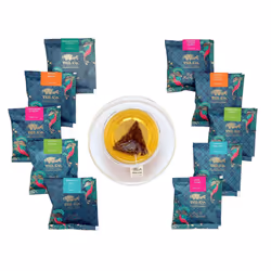 The Good Life Company Bestsellers Tea Sampler Box - Tea Bags Box (10 Tea bags)