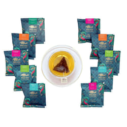 The Good Life Company Bestsellers Tea Sampler Box - Tea Bags Box (10 Tea bags)