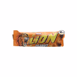Lion Peanut Chocolate Bar by Nestle - Full Box of 40 x 40g Bars