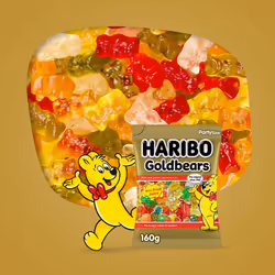 Haribo Jelly Candy Goldbar, 160G