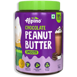 ALPINO Chocolate Peanut Butter Smooth| 19% Protein (1 kg)