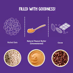 ALPINO Peanut Butter Super Oats Chocolate | High Protein 1 kg