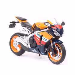 1/12 Honda CBR REPSOL Motor GP Toy Motorcycle AUTOMAXX Diecast Metal Model 1:12 Racing Miniature Collection Gift For Boy Kids ...
