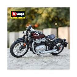 Bburago 1:18 Triumph Bonneville Bobber Static Die Cast Vehicles Collectible Motorcycle Model Toys
