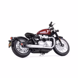 Bburago 1:18 Triumph Bonneville Bobber Static Die Cast Vehicles Collectible Motorcycle Model Toys