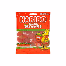 Haribo Squidgy    Strawbs - 160g - Pack Of 12
