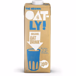 OATLY Organic Dairy Free Organic Oat Milk Drink, 1L (1 Ã 6) Delicious