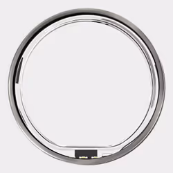 Ultrahuman Ring Air- Size-07- Natural Titanium, Smart ring activity tracker, 24 mAh