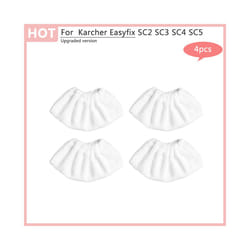Steam Mop Cloth Rags For Karcher Easyfix SC1 SC2 SC3 SC4 SC5 Replacement - Light Green