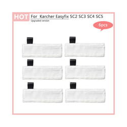 Steam Mop Cloth Rags For Karcher Easyfix SC1 SC2 SC3 SC4 SC5 Replacement - Orange
