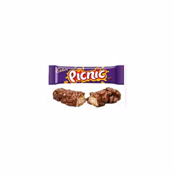 Cadbury Picnic Bar Peanut Caramel & Raisin 48g (Pack of 36)