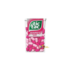 Tic Tac Stawberry Mix 12x18g