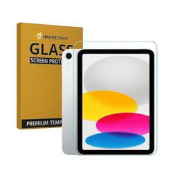 Apple 11" iPad A16 Chip Wi-Fi Only with HTG Tempered Glass Screen Protector - Silver, 128GB