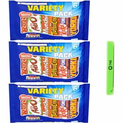 Nestle Variety Pack Mixed Multipack Chocolate Bars 6 x 3