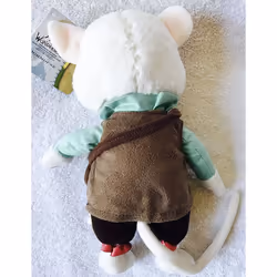 Disney Tim Burton's Alice in wonderland, Dormouse White mouse soft