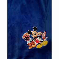 Di Mickey Mouse Blue fleece throw blanket for kids 50X60