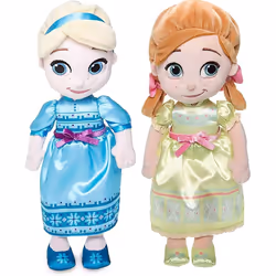 Elsa and Anna Plush Soft Doll 12"