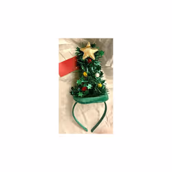 Christmas tree Green hat headband for holiday adult and children