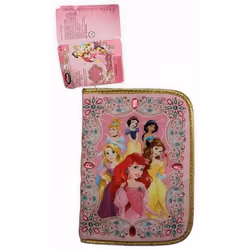 Princess Zip up Stationery case School Colours Markers 30 pc