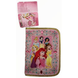 Princess Zip up Stationery case School Colours Markers 30 pc