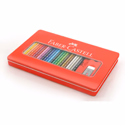 Faber-Castell 48 Watercolour Pencils with Accessories