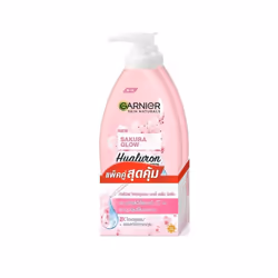 Garnier Sakura Glow Nourishing Radiance Serum Milk Lotion 400ml x 2