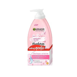 Garnier Sakura Glow Nourishing Radiance Serum Milk Lotion 400ml x 2