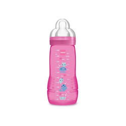MAM Bottle Easy Active 2nd Age Colored 330ml Girl Teat Flow X