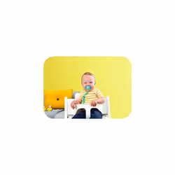 MAM Soother Clips, Pack of 2, Baby Soother Chain Fits All MAM Soothers, Newborn Essentials, Blue with Blue Strap (Soothers Not Included)